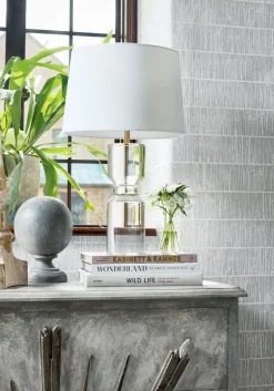 Thibaut Vista Tetons Wallpaper - Grey