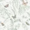 Toile Resource Library Papillon Wallpaper - Blush