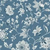 Toile Resource Library Sutton Wallpaper - Blue