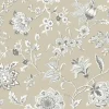 Toile Resource Library Sutton Wallpaper - Brown