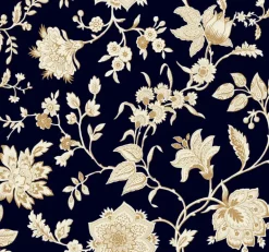 Toile Resource Library Sutton Wallpaper - Black