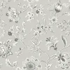 Toile Resource Library Sutton Wallpaper - Gray