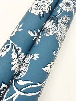 Toile Resource Library Sutton Wallpaper - Blue