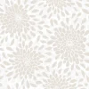 Toss The Bouquet Peel & Stick Wallpaper - Beige