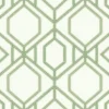 Tropics Resource Library Sawgrass Trellis Wallpaper - Green