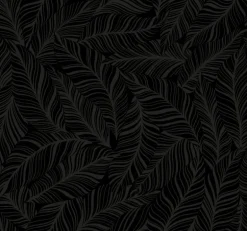 Tropics Resource Library Rainforest Canopy Wallpaper - Black
