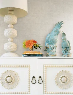 Tropics Resource Library Gunny Sack Texture Wallpaper - White