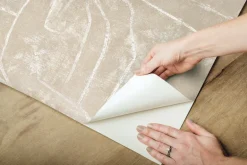 Urban Chalk Graffiti Peel & Stick Wallpaper - Neutral