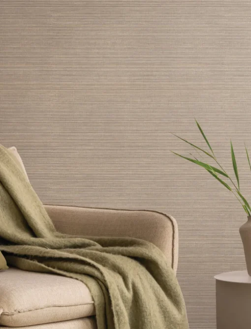Urban Digest Allineate Wallpaper - Parchment