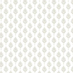 Waters Edge Resource Library French Scallop Wallpaper - Beige