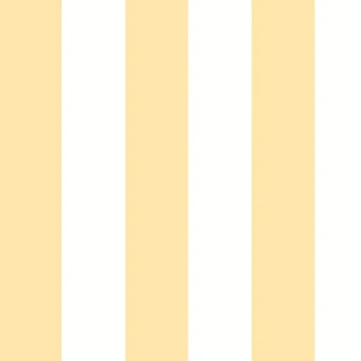 Waters Edge Resource Library Awning Stripe Wallpaper - Yellow