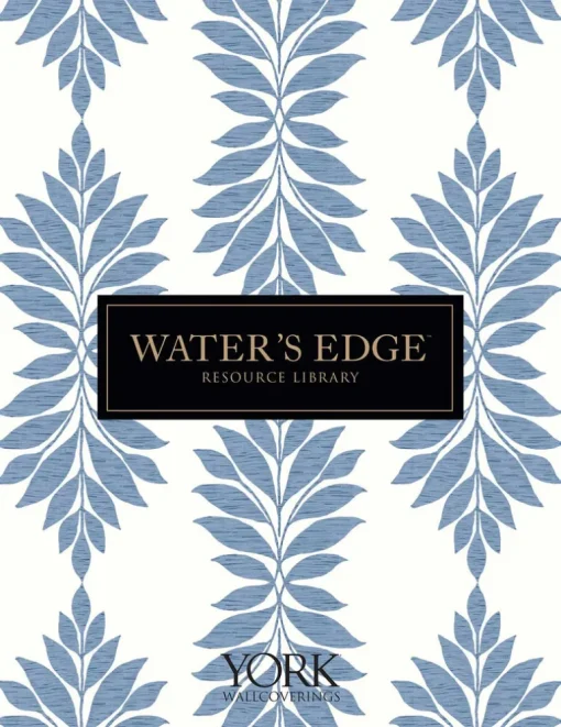 Waters Edge Resource Library Arrowroot Grasscloth Wallpaper - Brown