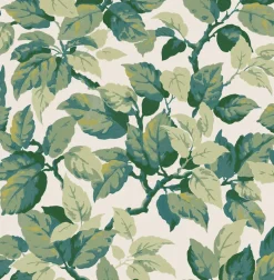 Westbury Forest Canopy Leaf Wallpaper - Green