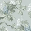 Westbury Forest Chestnut Floral Wallpaper - Blue