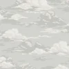 Westbury Forest Cumulus Clouds Wallpaper - Grey