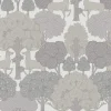 Westbury Forest Forest of Arden Deer Wallpaper - Grey