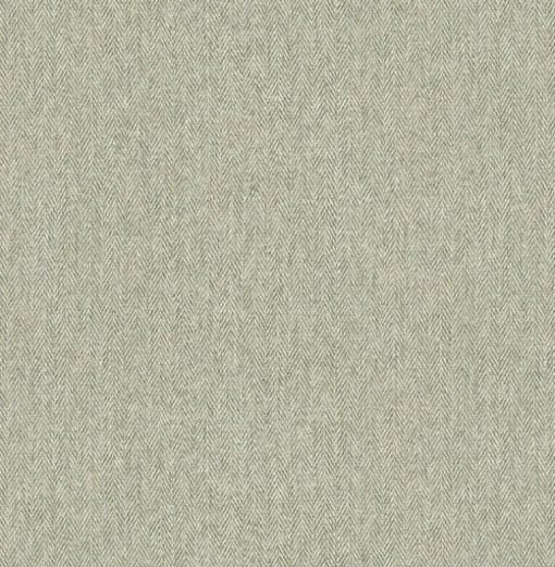 Westbury Forest Herringbone Tweed Wallpaper - Green