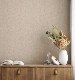 Westbury Forest Herringbone Tweed Wallpaper - Neutral