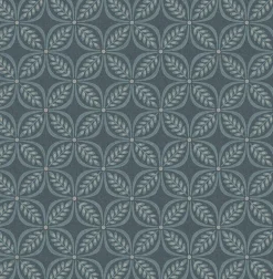 Westbury Forest Morgrove Trellis Wallpaper - Blue