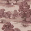 Westbury Forest Sherwood Glade Wallpaper - Merlot