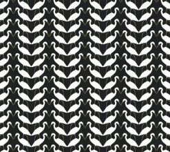 Wildlife Elegant Birds Peel & Stick Wallpaper - Black