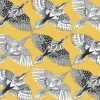 Wildlife Feather Flight Peel & Stick Wallpaper - Yellow
