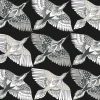 Wildlife Feather Flight Peel & Stick Wallpaper - Black
