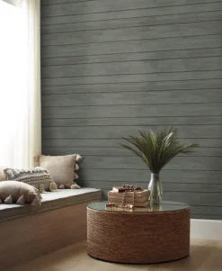 York Natural Digest Broad Side Wallpaper - Black