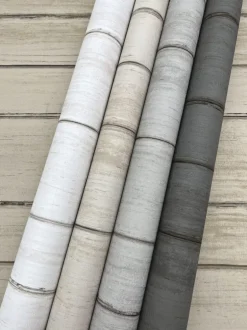 York Natural Digest Broad Side Wallpaper - Warm Grey