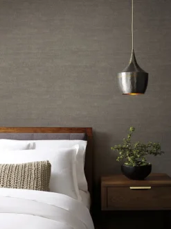 York Natural Digest On Deck Wallpaper - Dark Grey