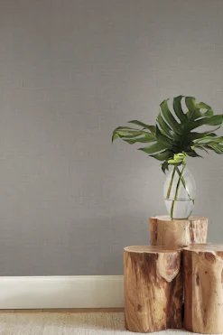York Natural Digest Turret Wallpaper - Grey